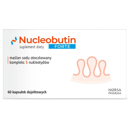 Norsa Pharma - Nucleobutin Forte - 60 kapsułek  Norsa Pharma - Nucleobutin Forte - 60 kapsułek